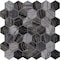 Msi Henley Hexagon SAMPLE Natural Marble Mesh-Mounted Mosaic Tile ZOR-MD-0431-SAM - alternate 1